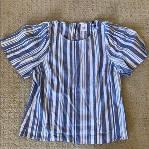 Cabi Linen and Rayon Top